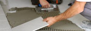 pose de carrelage